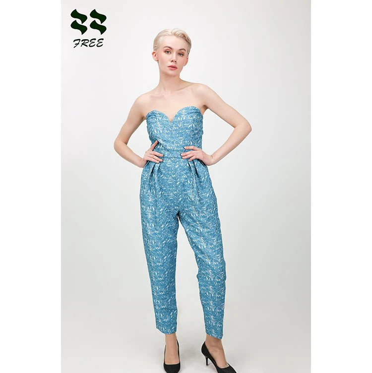 Ujjatlan Jumpsuit Zsebekkel